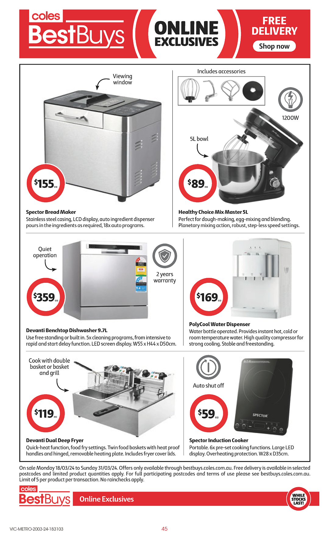 Coles 3月20日-3月26日打折，鱿鱼条、茉莉米、品客上新半价（组图） - 45