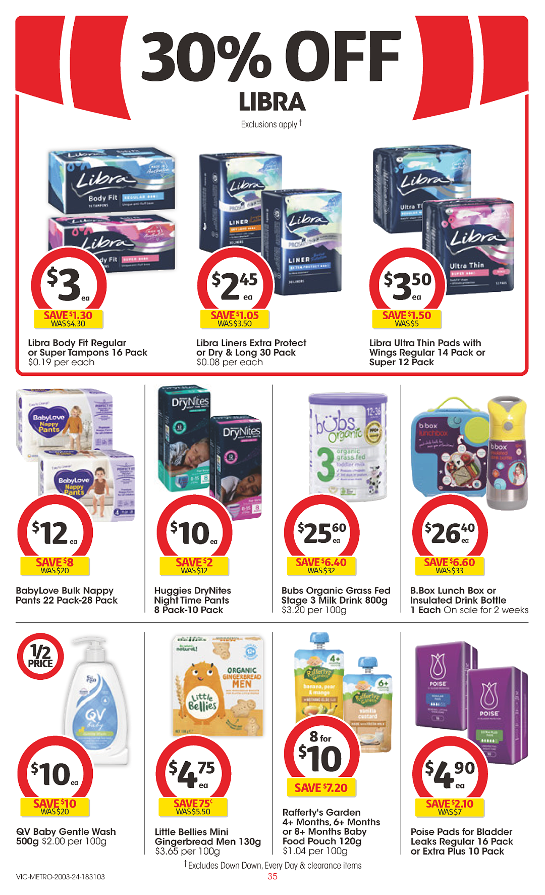 Coles 3月20日-3月26日打折，鱿鱼条、茉莉米、品客上新半价（组图） - 35