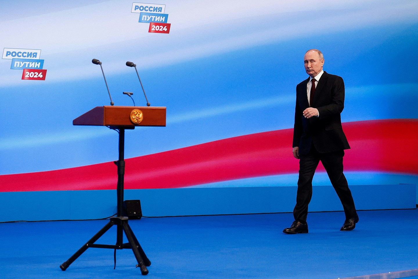普京正式胜出俄罗斯总统选举成功连任，选委会：得票87.28%（组图） - 2