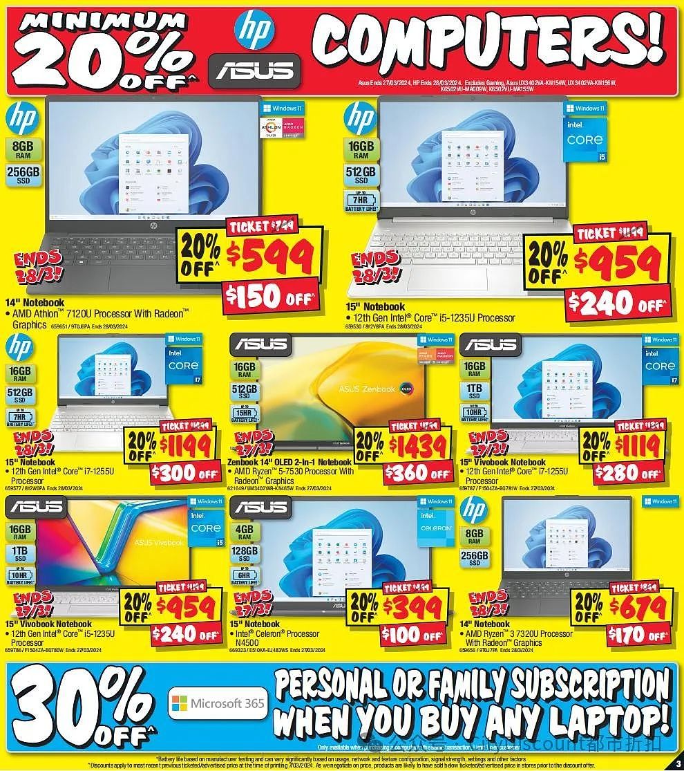 苹果电脑打折！【JB Hi-Fi】3月21日至4月3日优惠目录（组图） - 4