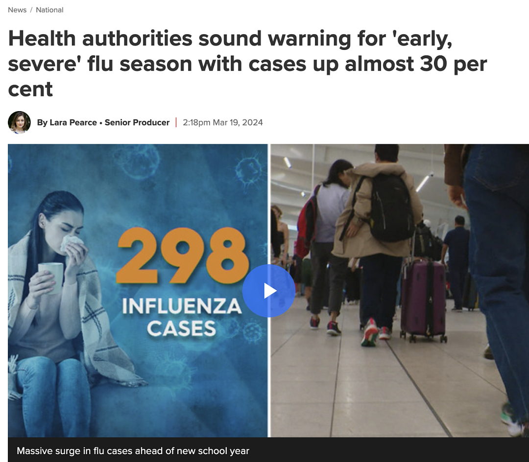 警惕！澳洲流感开始大爆发，儿童是重灾区！已有2万多人中招，官方呼吁打疫苗...（组图） - 4