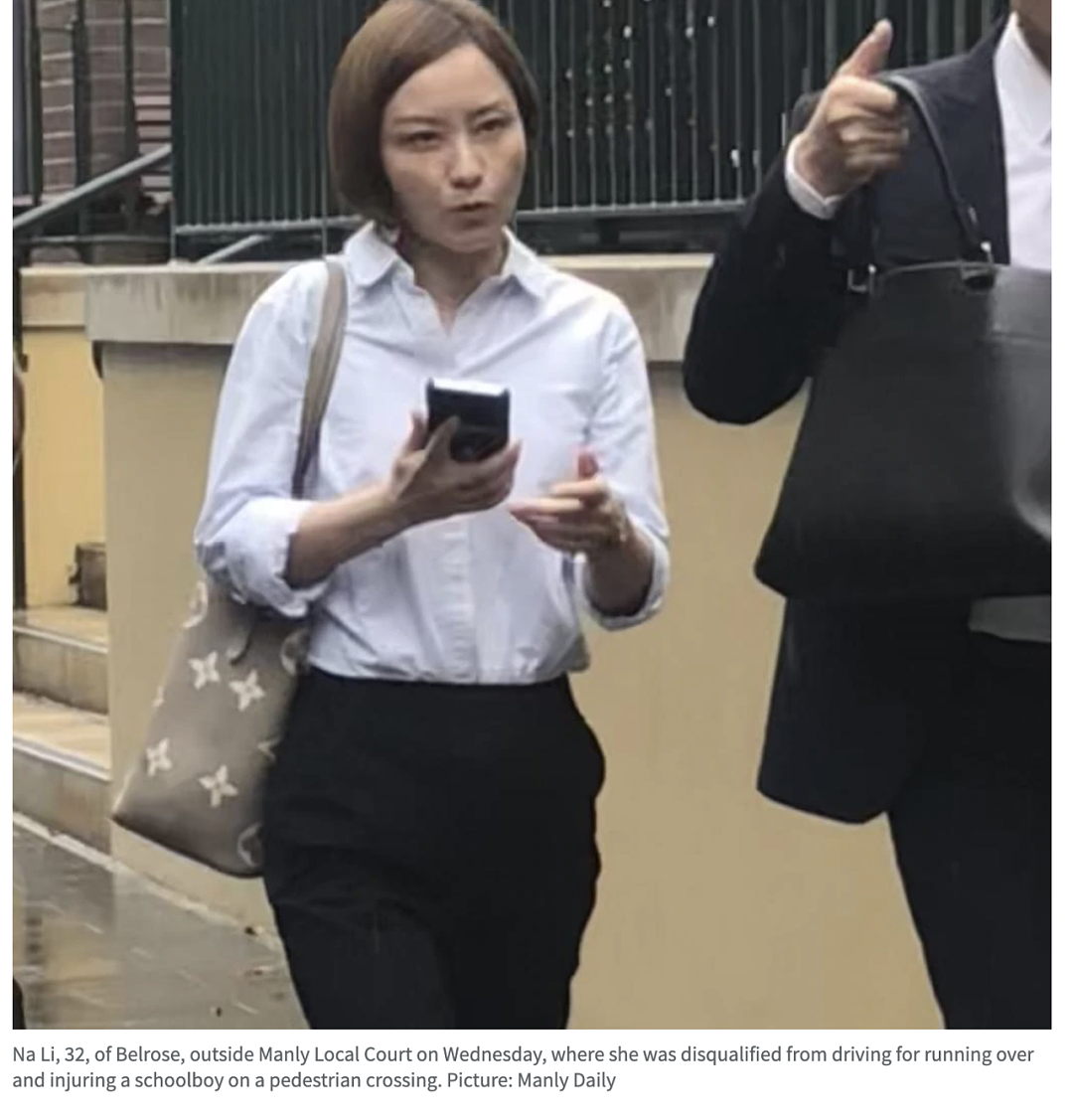 悉尼华人女子开车闯红灯，撞伤小学生！不服法庭判决，将上诉！网友：应该多判点...（组图） - 4