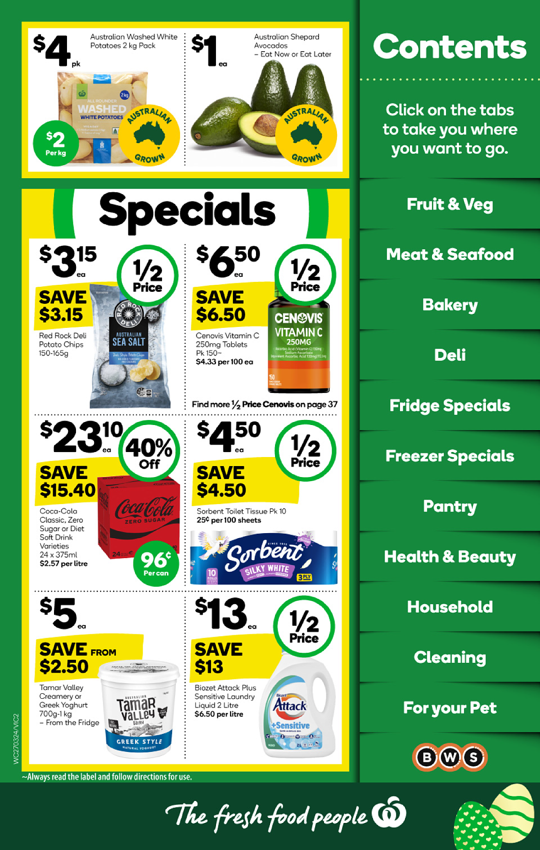 Woolworths 3月27日-4月2日打折，珍珠米、油、香肠半价，五花肉$16（组图） - 2