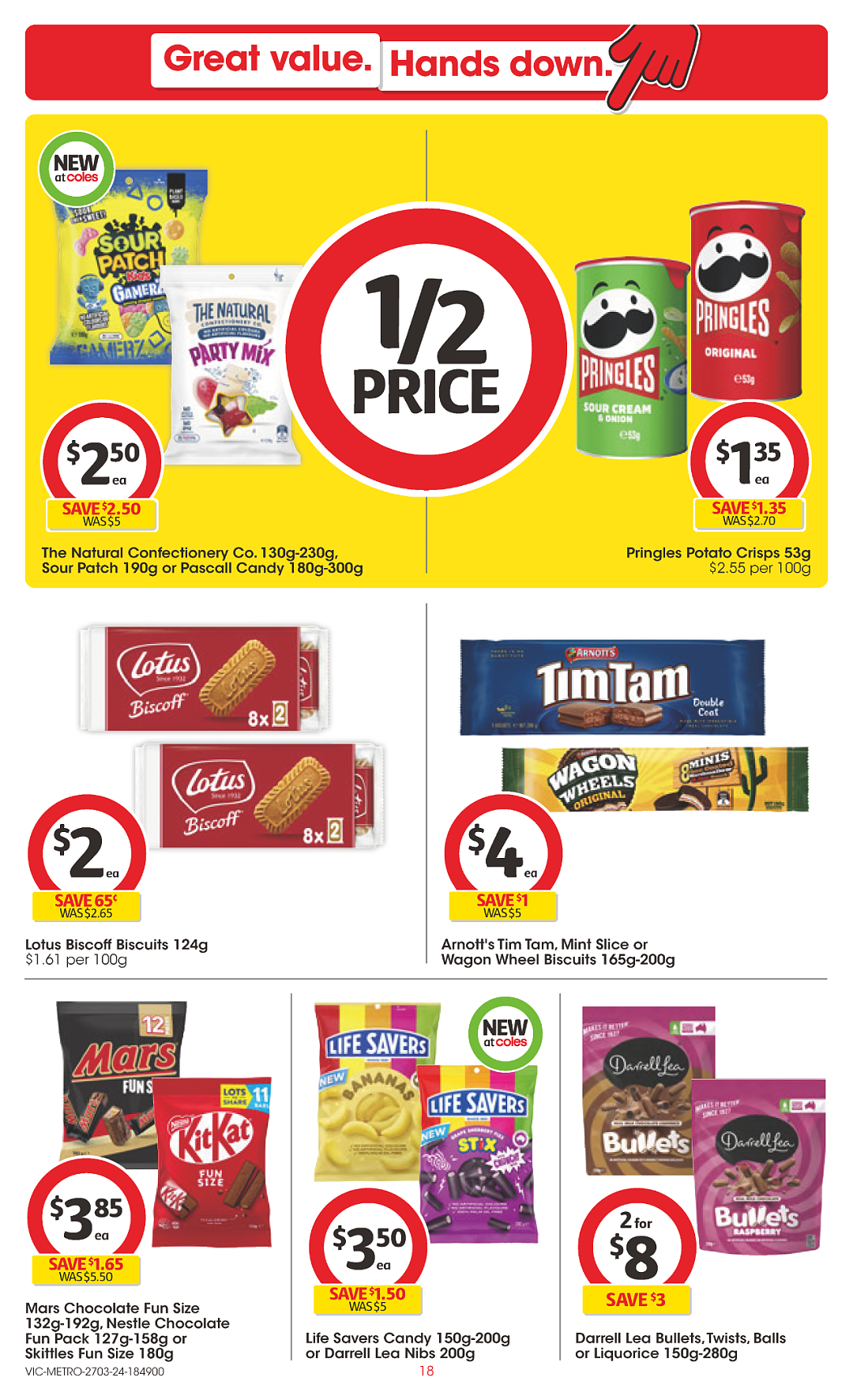 Coles 3月27日-4月2日打折，冻虾仁、蒜香面包半价（组图） - 18