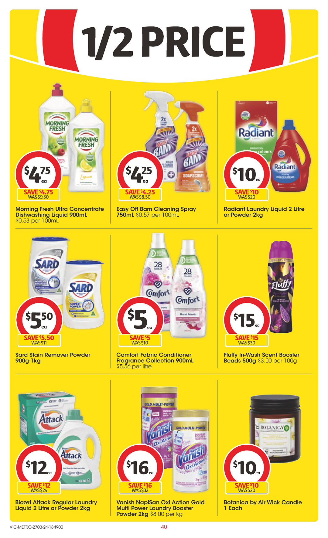 Coles 3月27日-4月2日打折，冻虾仁、蒜香面包半价（组图） - 40