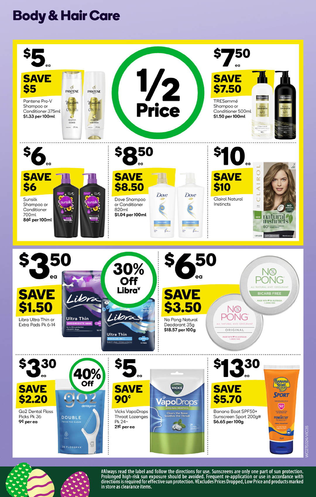 Woolworths 3月27日-4月2日打折，珍珠米、油、香肠半价，五花肉$16（组图） - 35