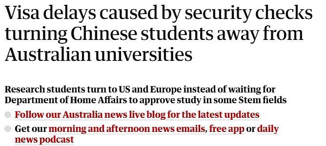 上千中国留学生遭澳洲拒签， 苦等3年都无法入境！ 只因学了这些专业...（组图） - 1