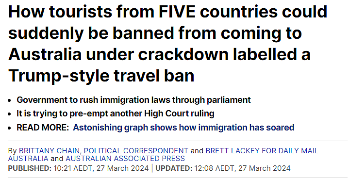 多个中国公民硬闯澳洲遭原地遣返，澳政府动真格，出台超严移民法：拉黑多国，拒绝任何签证申请（组图） - 7