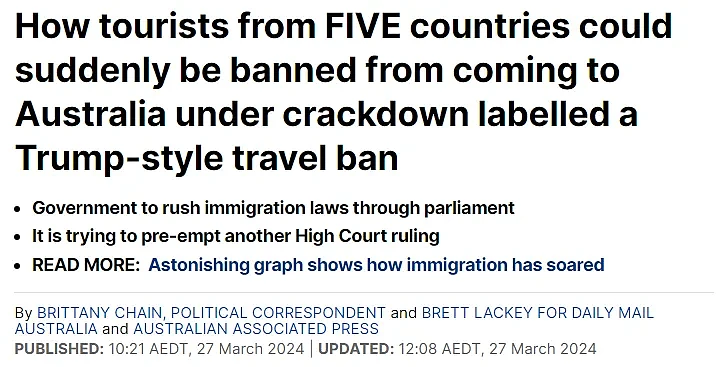 15名中国公民还没进入澳洲， 直接被劝返！5个国家公民被拒绝入澳，开启无理由拒签模式（组图） - 7