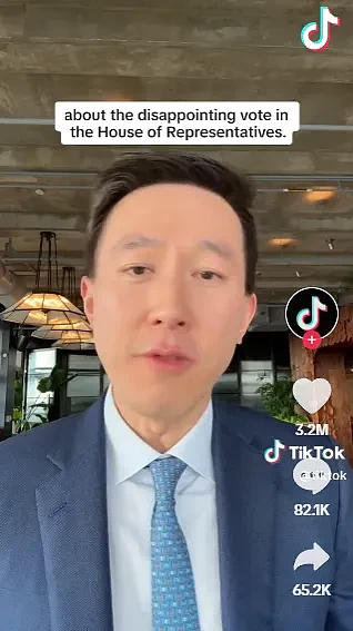 传TikTok不接受收购，将退出美国？新加坡籍总裁周受资在赴美航班被拍照...（组图） - 5