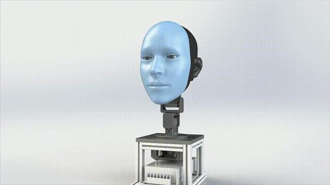 逆天！华裔学生开发人脸机器人，表情超逼真（组图） - 5