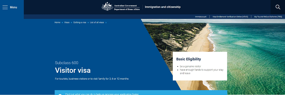 澳洲600访客签证类别详细介绍！如何获得3年或5年签证，只需申请人满足以下要求，PR或Citizen邀请父母来澳的注意啦（组图） - 1