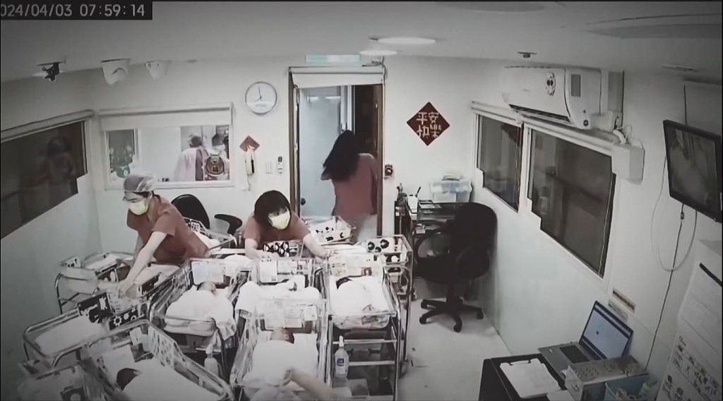 台湾花莲地震：护士捨身“死揽”新生婴获狂赞！主播台风“超稳”照报新闻登CNN（视频/组图） - 9