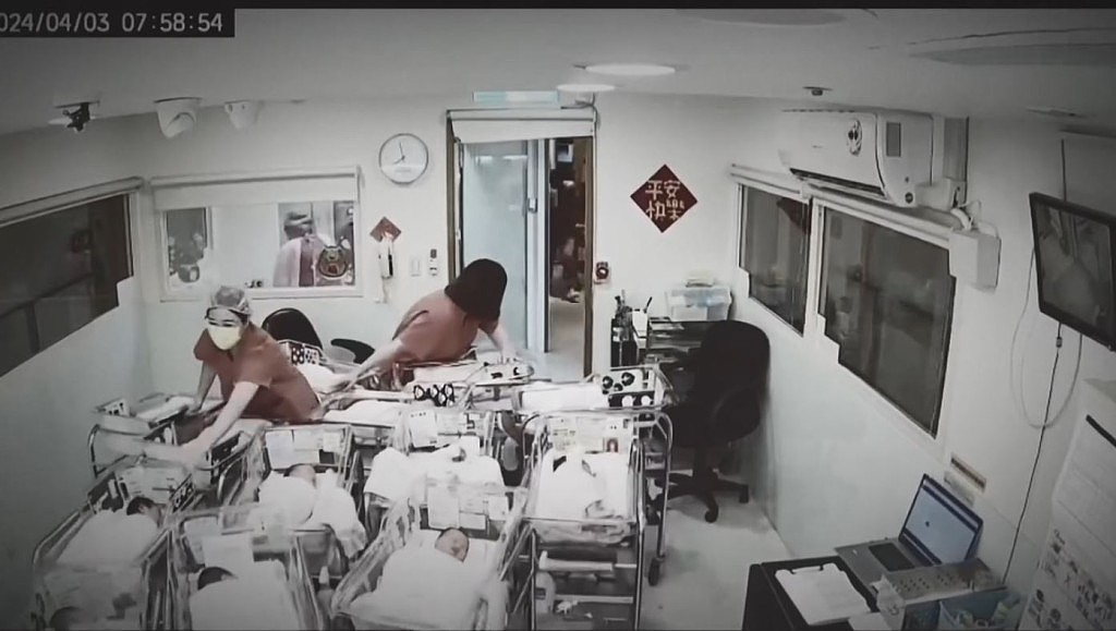 台湾花莲地震：护士捨身“死揽”新生婴获狂赞！主播台风“超稳”照报新闻登CNN（视频/组图） - 4