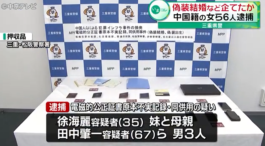 涉嫌假结婚到日本卖淫，6名中国人被日本警方逮捕（组图） - 1