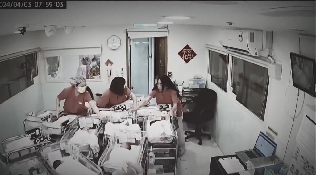 台湾花莲地震：护士捨身“死揽”新生婴获狂赞！主播台风“超稳”照报新闻登CNN（视频/组图） - 7