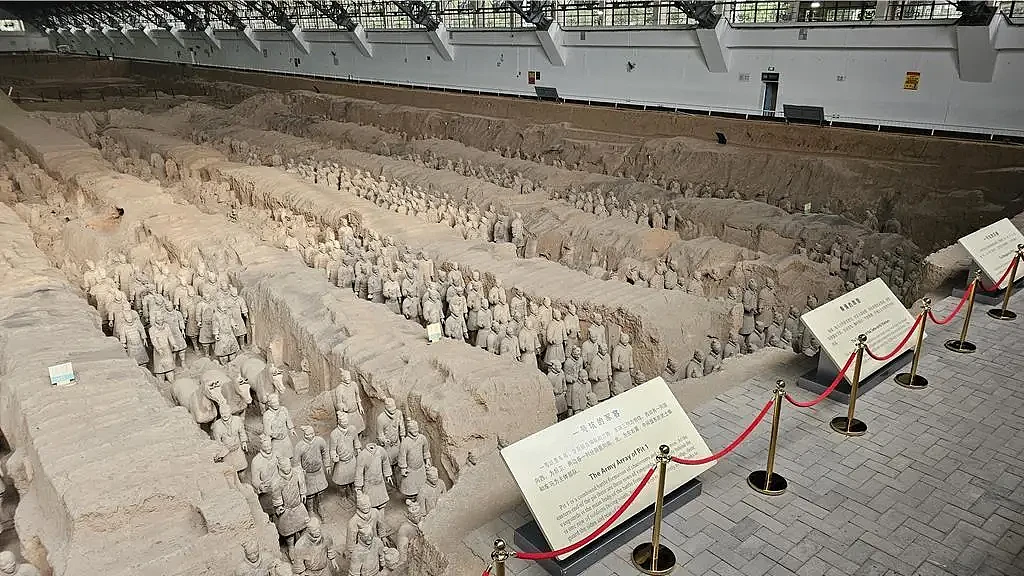 马英九参观兵马俑博物馆：“我们应该开始复古”（视频/组图） - 3