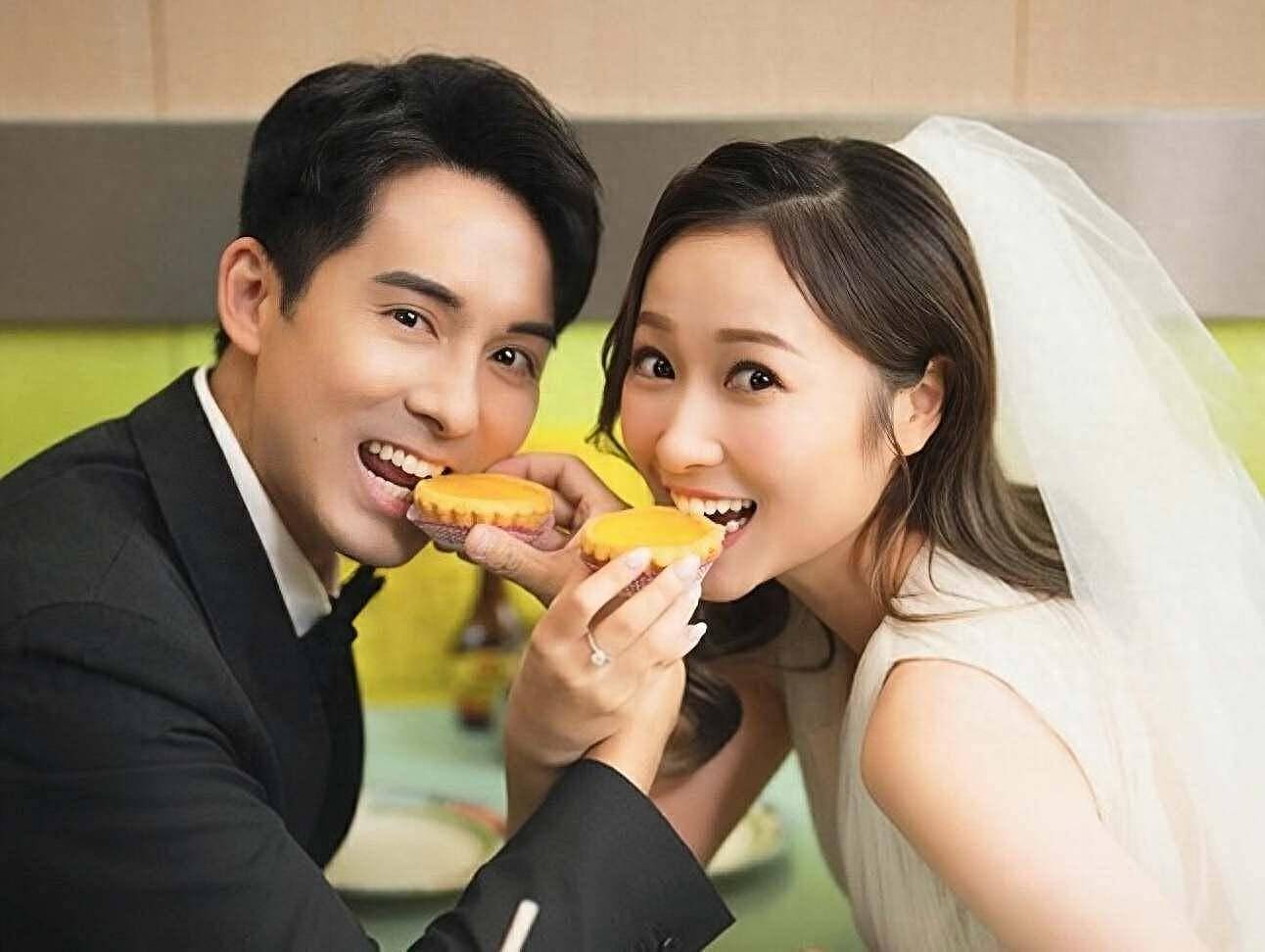 恭喜！TVB童星今日大婚，与老公当众热吻（组图） - 1