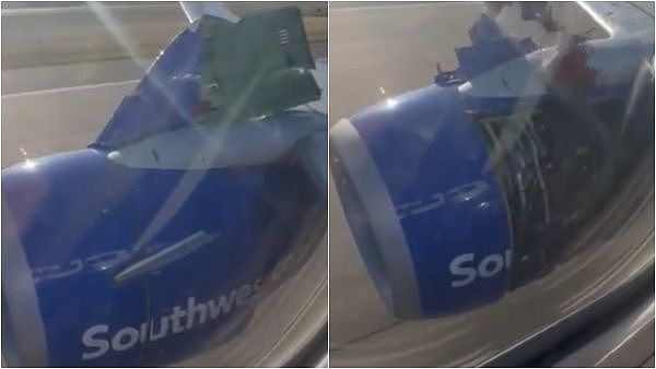 波音737又出事！引擎罩“起飞途中解体”如纸片飞脱，影片疯传（视频/图） - 1