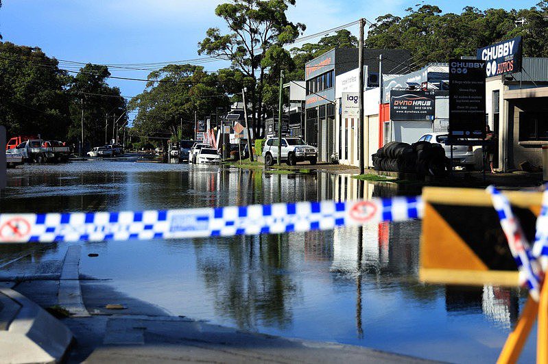 数百人待援...澳洲新南威尔斯洪水为患，官方正在持续评估损失（图） - 1