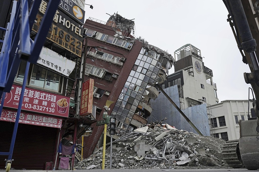 台湾花莲地震：死亡人数增至16人！进入復原重建阶段（组图） - 2