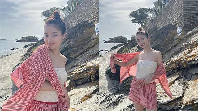 桥本环奈“JK私照”太顶！极致侧颜梦回“天使偶像”，全网炸锅：最美高中生（组图） - 6