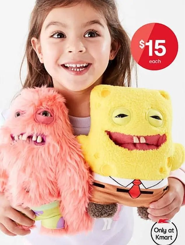 Kmart新推出的玩具，把妈妈们都吓坏了而网友却说：越丑越可爱（组图） - 2