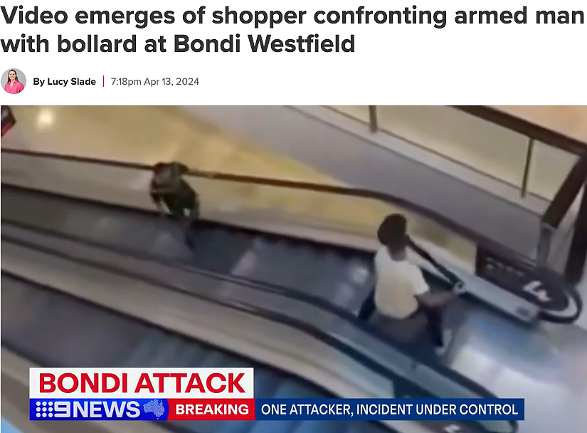 6人死亡，澳洲购物商场突发砍人案！凶徒到处乱砍，数百人逃命，孩子们吓哭（组图） - 4