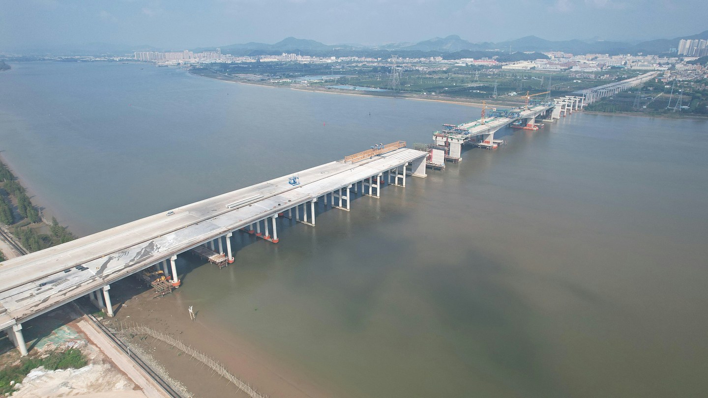 江门潭江特大桥在建项目工业意外，4人落水2死1伤1失踪（组图） - 5