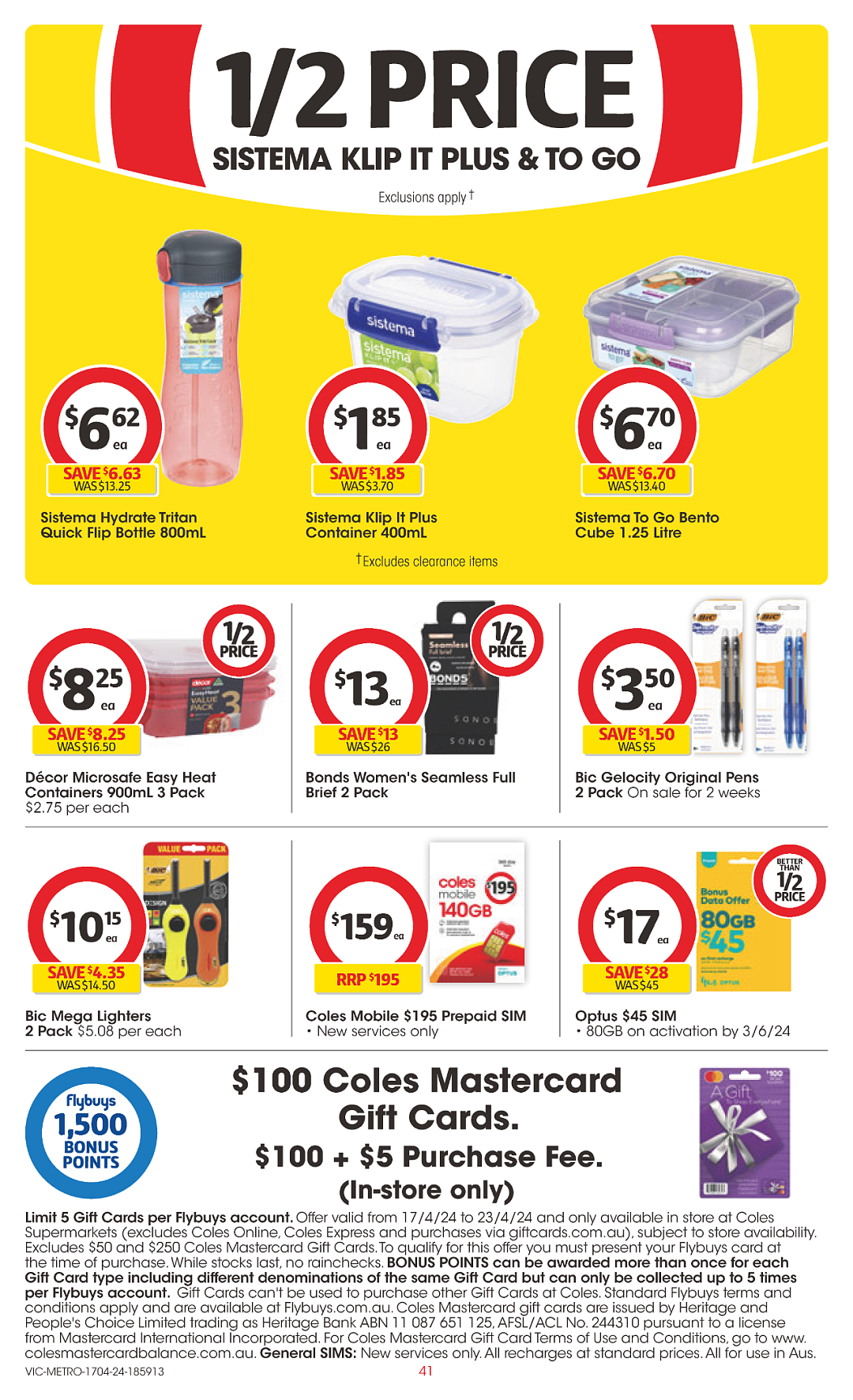 Coles 4月17日-4月23日打折，新品Biscoff饼干涂抹酱半价（组图） - 41