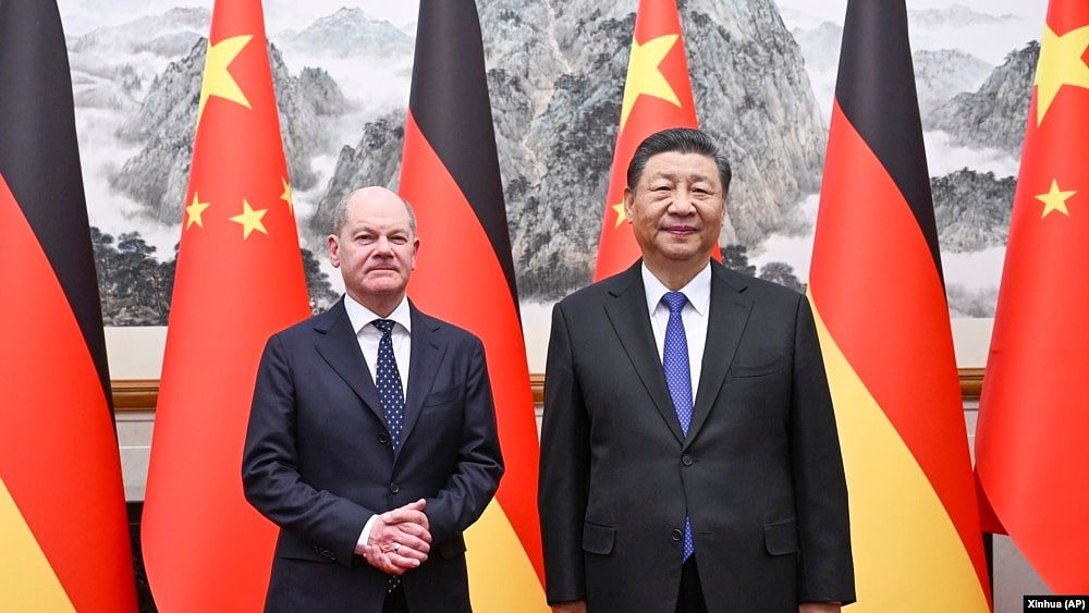 德国总理敦促中国利用其“影响力”结束乌克兰战争（图） - 1