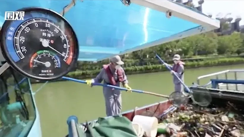 上海苏州河外白渡桥附近大量死鱼漂浮！最新回应：死鱼已打捞，疑放生所致，22年也发生过（组图） - 16