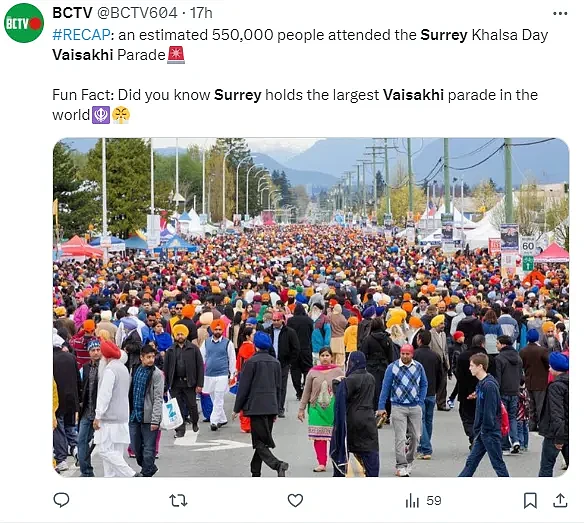 惊爆！超55万人挤爆加拿大街头！大规模游行人满为患！大批华人来“凑热闹”（组图） - 12