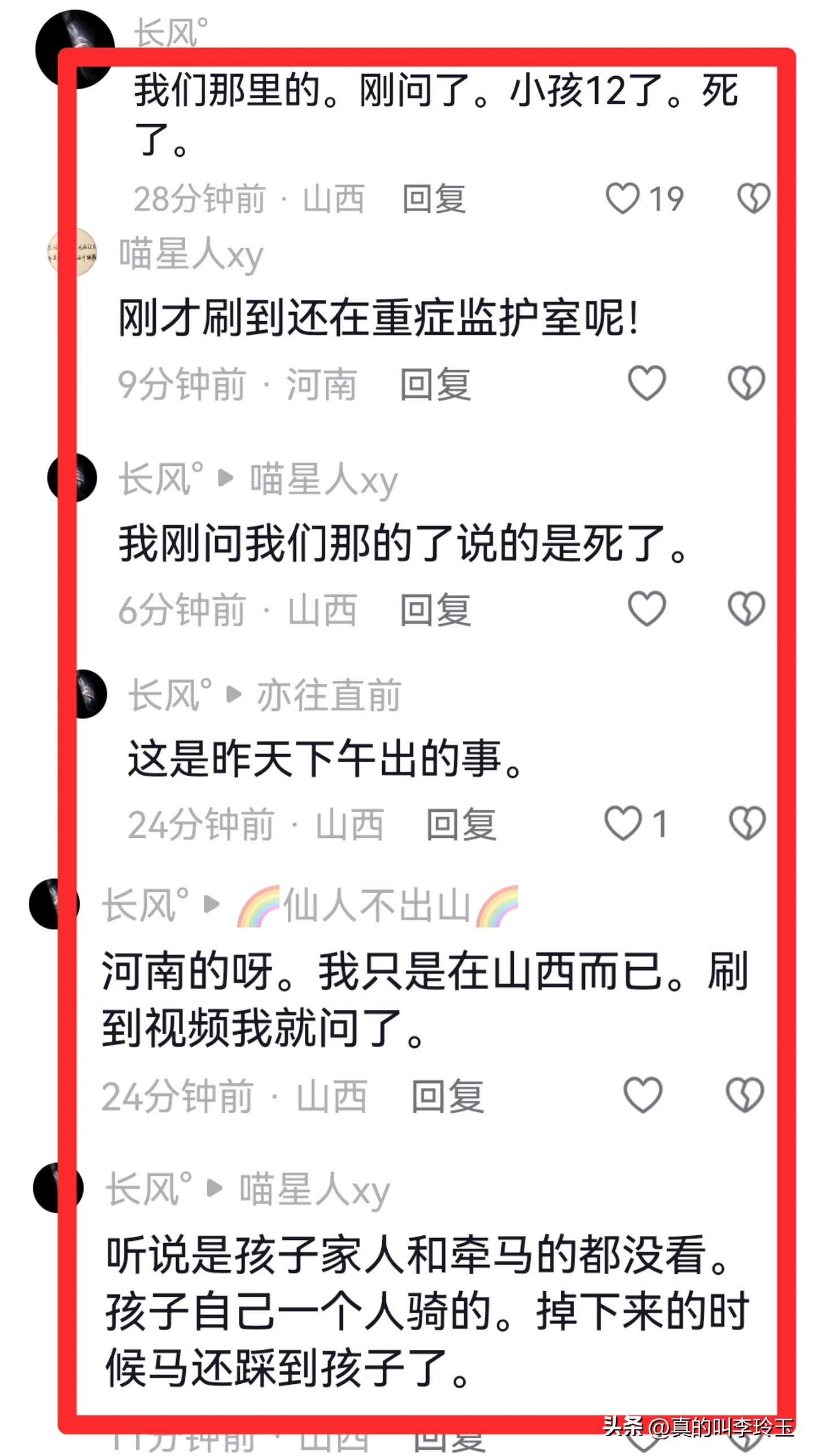 河南一景区突发8岁男孩被马疯狂拖行，视频画面曝！通报：男孩不幸身亡，马主被强制措（视频/组图） - 16