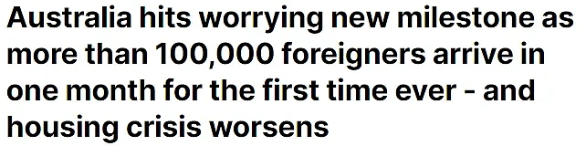 短短一个月， 10万移民入境澳洲！ 中国人很少， 印度人99%！（组图） - 1