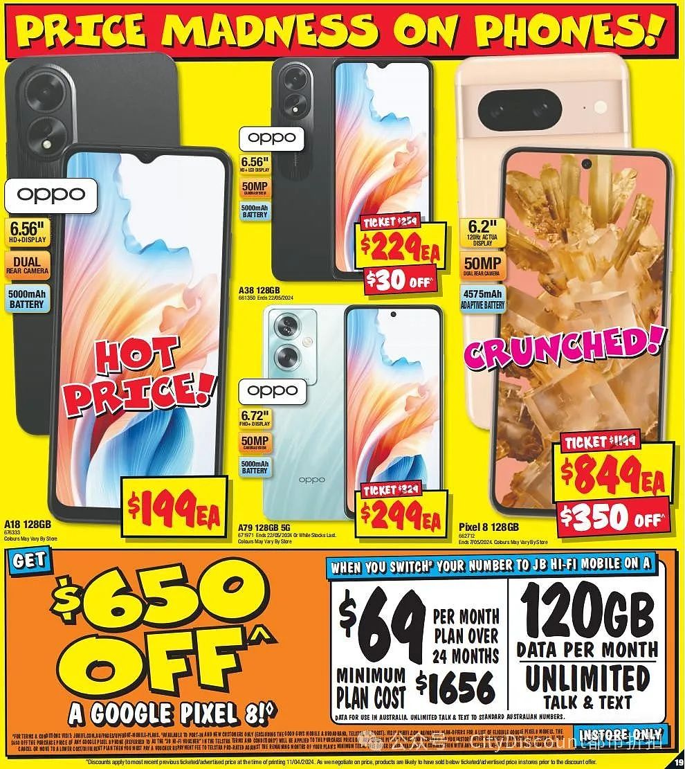 iPhone 15 Pro继续打折！【JB Hi-Fi】4月25日至5月12日优惠目录（组图） - 20