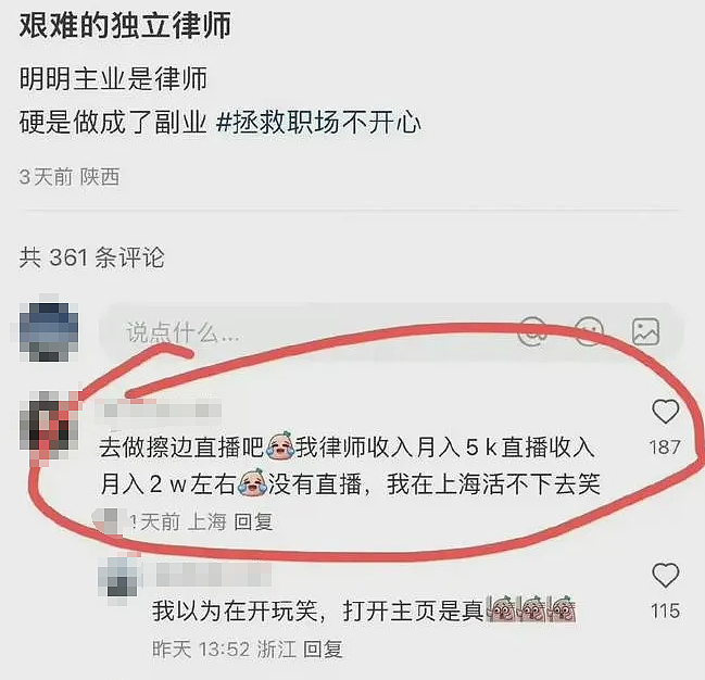 全网热议！女律师“擦边”月入2万：真正悲哀的是什么？（组图） - 1