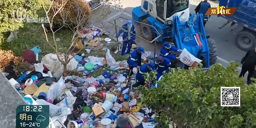 上海阿婆在小区囤了24吨垃圾，场面壮观！邻居倒大霉：臭到离谱（组图） - 8