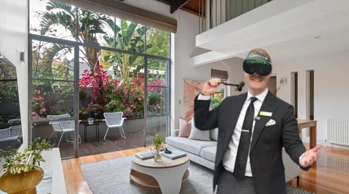 拍卖 | 全球首个VR房拍本周末上演！澳洲2居室房产创历史，拍卖师将“酷炫登场”叫价（组图） - 3