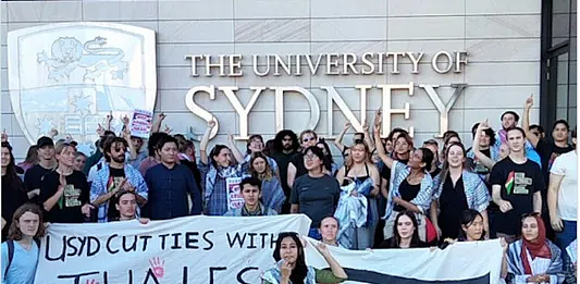 传到澳洲了？悉尼大学同样加入校园反战抗议活动...（组图） - 8
