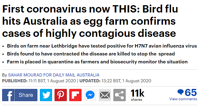 比新冠严重100倍！多地惊现致命病毒，恐将大爆发，澳专家：或引发新一轮大流行！华人注意：鸡蛋千万要煮熟（组图） - 14