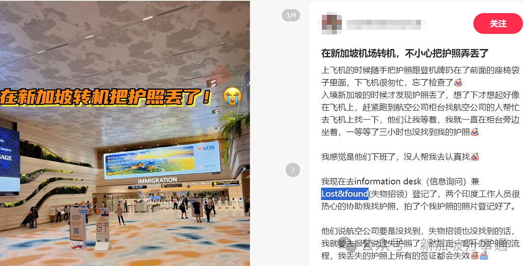 华人网友：我在新加坡弄丢护照，报警后发现进入“黑名单”、暂不能离境（组图） - 18