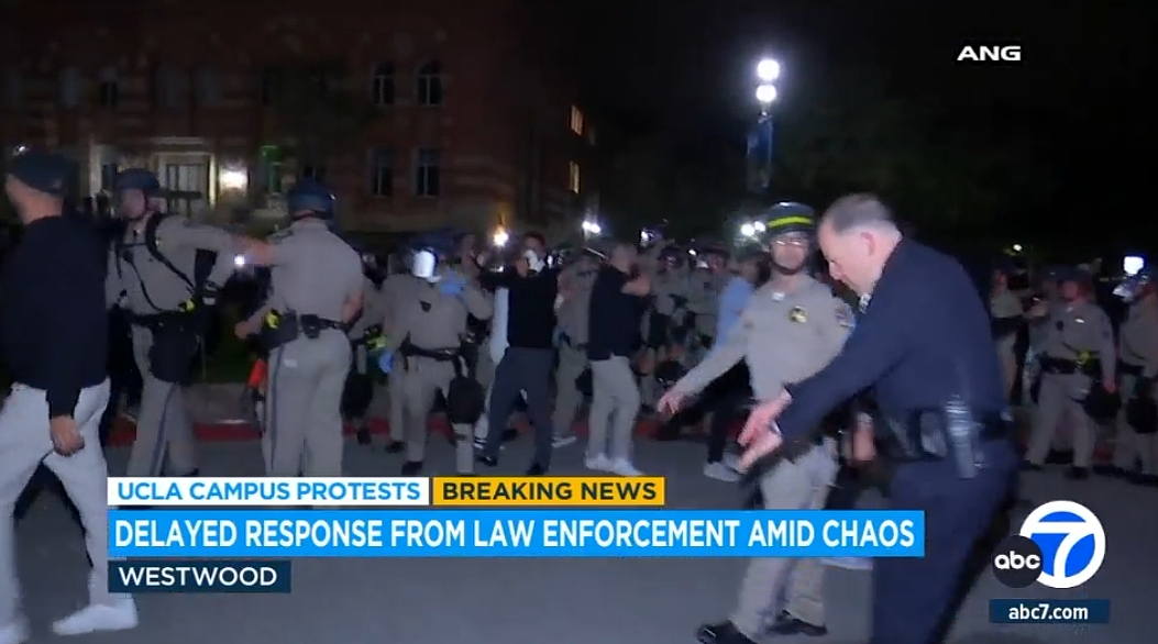 史无前例学生运动！UCLA夜间暴动，持械互殴！两小时后警方才介入（视频/组图） - 17