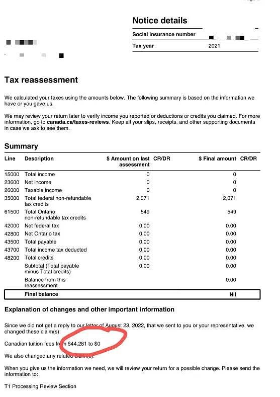 亏惨！中国留学生遭CRA抽查：$4万“打水漂”，学费等6类报税易被查（组图） - 2