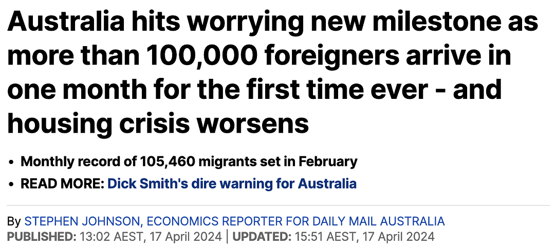 澳洲要完蛋，中国又躺枪？？澳洲大土豪警告：赶快削减移民，不然这里将变成中国！？（组图） - 3