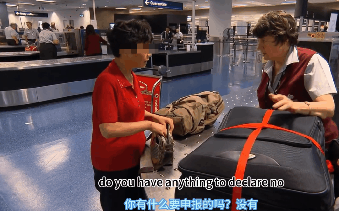 又一位华人大妈入境澳洲海关被拦！竟当场开吃，结果子女被骂惨（视频/组图） - 4