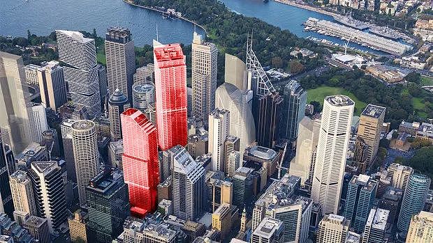 开发 | 悉尼CBD未来新地标！地铁站上崛起高达五十多层的双子塔，规划已获批准（组图） - 1