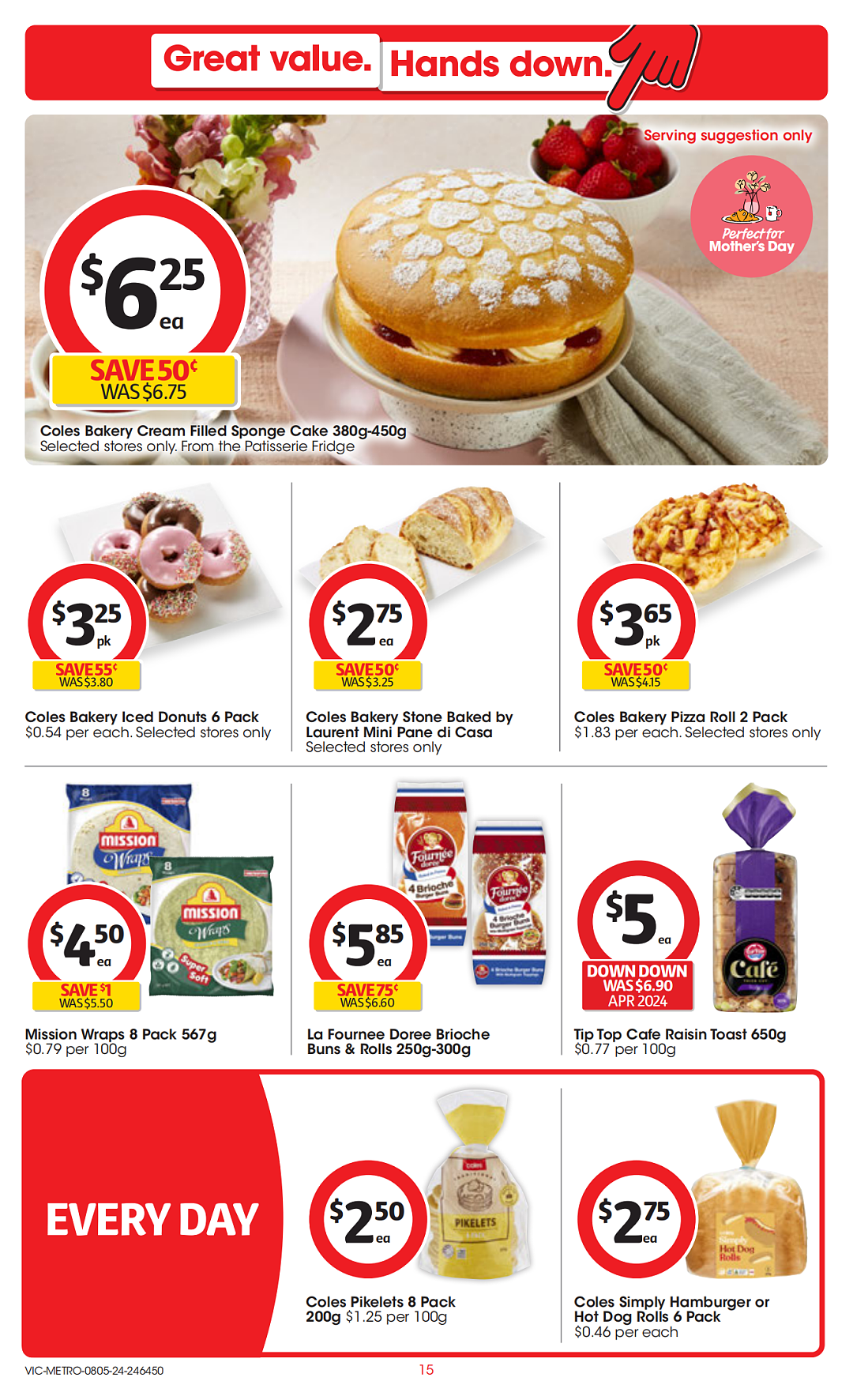 Coles 5月8日-5月14日打折，冻鸭57折，燕麦粥袋半价（组图） - 15