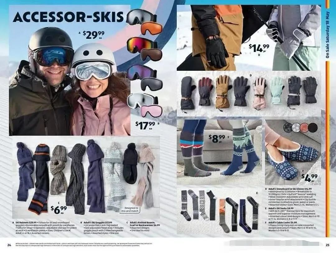 Aldi滑雪特卖 | 捡漏地板价滑雪服低至 $5X，雪撬板个位数收（组图） - 11