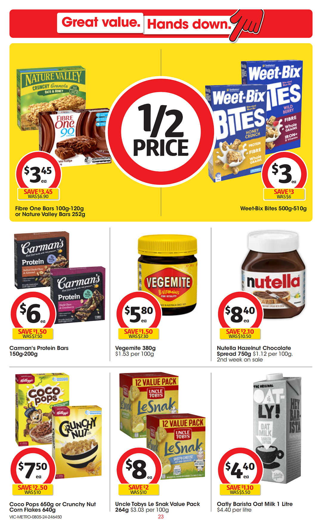 Coles 5月8日-5月14日打折，冻鸭57折，燕麦粥袋半价（组图） - 23